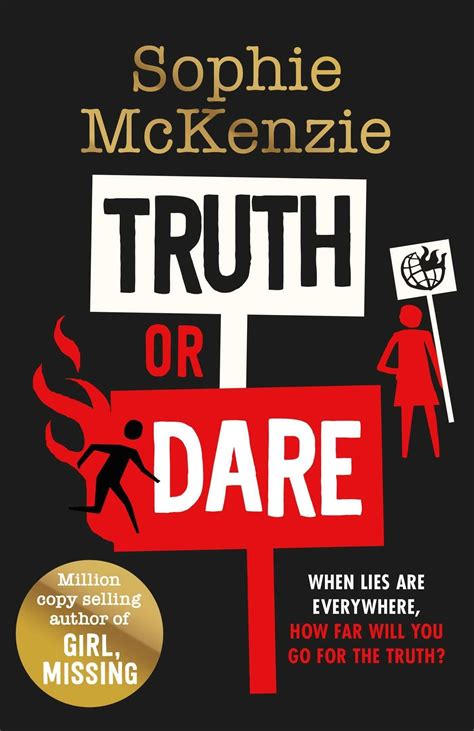 the writing greyhound book review truth or dare by sophie mckenzie