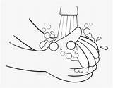 Washing Wash Hands Drawing Personal Use Kindpng sketch template