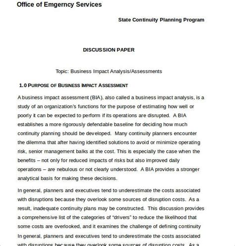 informal discussssion research paper   informal report