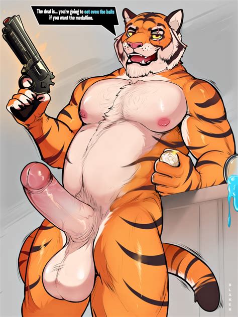 Rule 34 Blaker Furry Gun Hi Res Humanoid Male Male Only Naked Naked