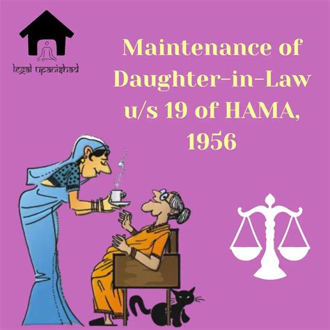 Maintenance Of Widowed Daughter In Law Legal Upanishad
