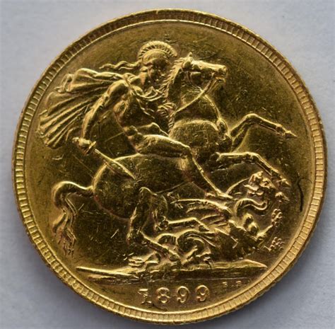 full british sovereign queen victoria year  london mint solid gold  grams