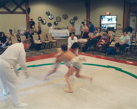 As Sumo Wrestling Grows In The U S It’s Mostly Men On The Mats The