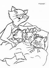 Coloring Pages Print Night Good Hellokids Aristocats Printable sketch template