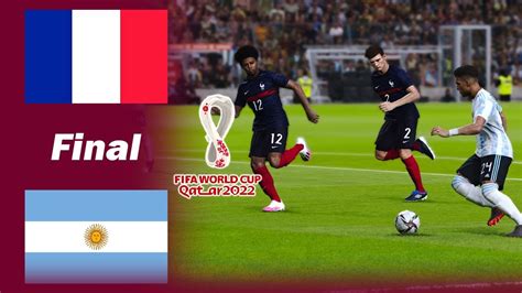 Pes 2021 France Vs Argentina Final Fifa World Cup 2022 Full Match