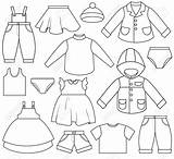 Dolls Kledingstukken Vorlagen Printable Kleding Gonne Illustrazioni Pantalon Hosen Kurze 123rf Kleren Illustraties Kare sketch template