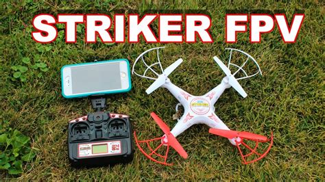 striker  feed wifi spy drone fpv quadcopter review thercsaylors youtube
