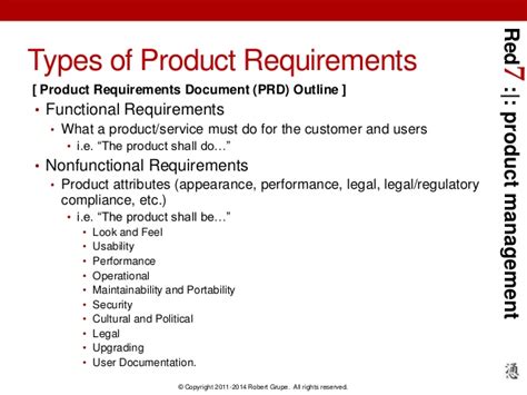 Identify The Requirements A Product Requirements Document Prd Is A