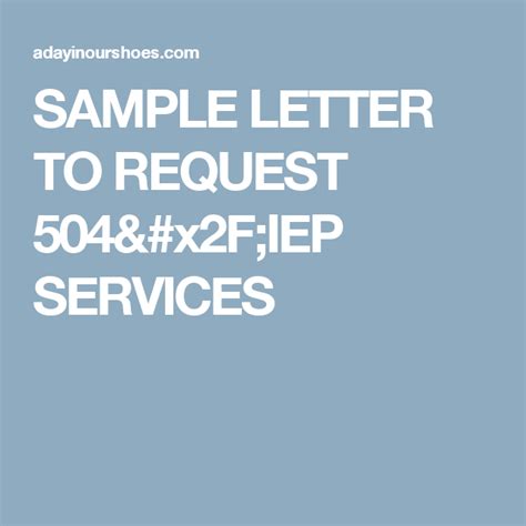 sample letter  request iep services iep lettering video clip