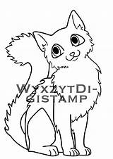 Cat Pages Fluffy Coloring Getcolorings sketch template