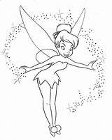 Fairy Coloring Pages Disney Drawing Tinkerbell Colouring Kids Printable Fairies Draw Print Tale Color Easy Drawings Characters Tail Book Cute sketch template