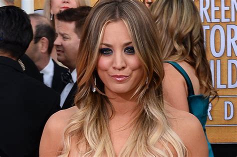 kaley cuoco discusses celebrity nude photo leak on jimmy kimmel live
