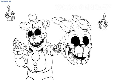 funtime freddy coloring pages
