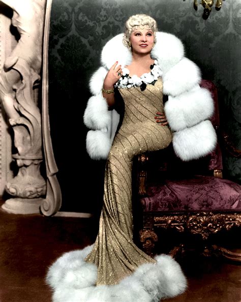 mae west color mae west in the 1930s mae west