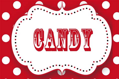 images   printable candy station labels  printable