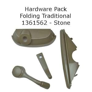 andersen casement window  series hardware pack traditional stone