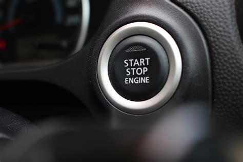 start stop engine button   car  stock photo public domain pictures
