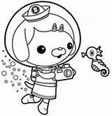 Coloring Octonauts Pages Underwater Team Coloriage Gups Strange Move Vehicles Base sketch template