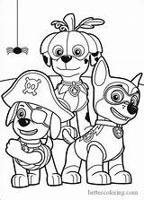 Coloring Paw Patrol Thanksgiving Pages Funny Print sketch template