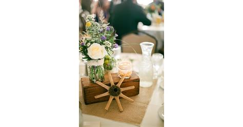 Wagon Wheel Centerpiece Country And Western Bridal
