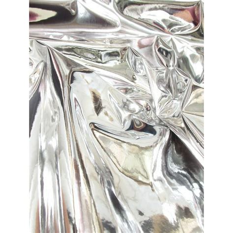 chrome mirror reflective vinyl fabric silver sold   yarddurolast walmartcom
