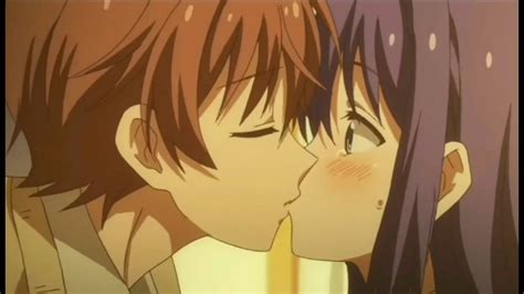 アニメ かわいいアニメのキスシーン Cute Anime Kiss Scene Youtube