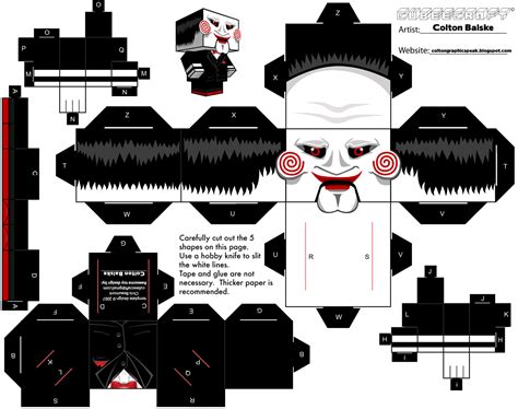 demon works papercraft template collection