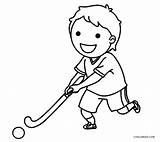 Hockey Hockeyspieler Malvorlagen Cool2bkids sketch template