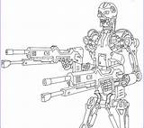 Terminator sketch template
