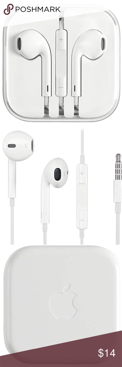 apple earpods headphone  sealed case headphone apple accessories earbuds