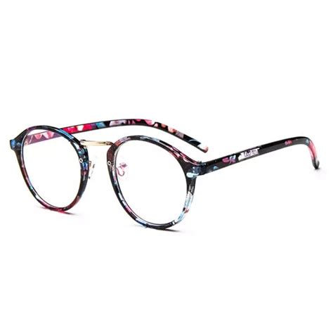 women mens clear lens glasses vintage frame matal glasses women s