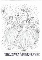 Nutcracker Coloring Pages Ballet Clara Book Printable Color Template Adult Crafts Colouring Choose Board Ballerina Dance sketch template