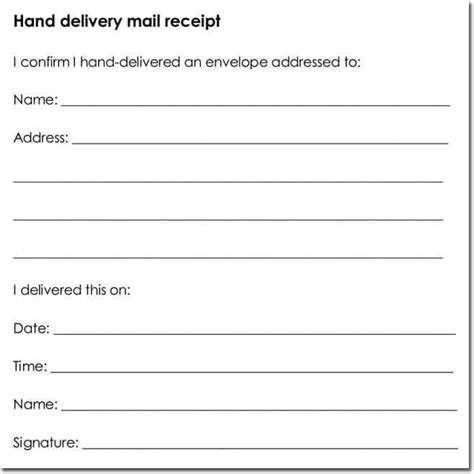 proof  delivery form template classles democracy