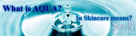 aqua means  korean cosmetic water skincom