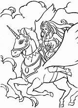 Coloring She Ra Pages Kids sketch template