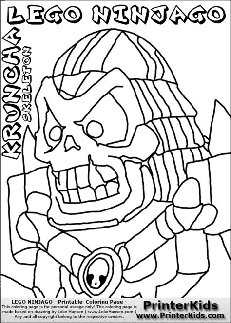 coloring pages lego ninjago skeleton coloring pages
