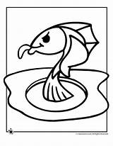 Fishing Ice Coloring sketch template