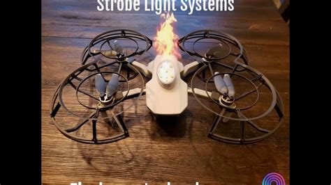 firehouse technology drone strobe anti collision light systems youtube