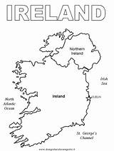 Irlande Irlanda Coloriage Irland Cartina Nazioni Geografie Stampare Maps Coloringhome Gifgratis Condividi Printablee Irische Malvorlage Kategorien Disimpan Gurpinarhavuz Uc Fisica sketch template