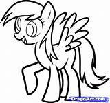 Scootaloo Derpy Dragoart Hooves sketch template