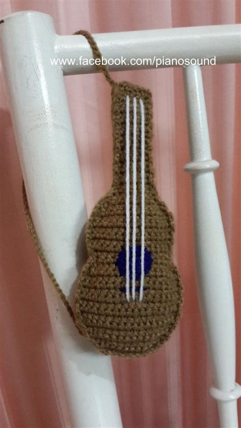 amigurumi crochet guitar pattern por pianosound en etsy guitar
