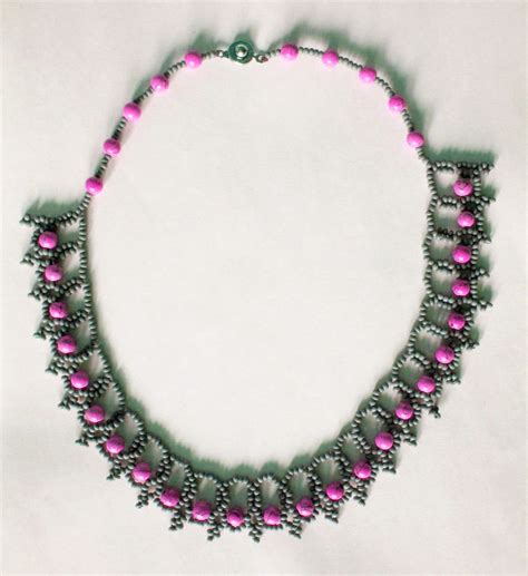 seed bead patterns necklace monogram coaster bracelet tutorial