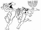 Coloring Pages Jewish Printable Popular sketch template