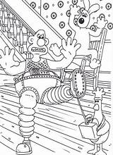 Wallace Gromit Coloring Pages Kids Colouring Funny Drawing Moment Moments Print Popular Place Color Tocolor sketch template