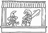 Marionetas Teatro Puppet Puppets Titeres Marionnette Guignol sketch template