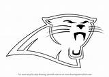 Panthers Step Stencil Logodix Shapes sketch template