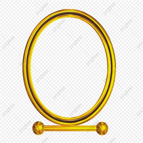cadre dore de forme ovale png cadre dore ovale cadre fichier png  psd pour le