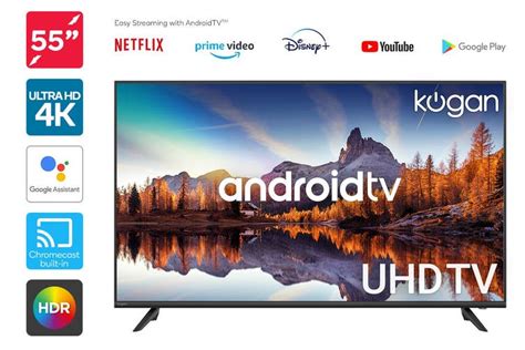 Buy Kogan 55 4k Uhd Hdr Led Smart Tv Android Tvâ€šÃ‘Â¢ Series 9