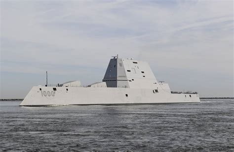 Most Expensive Destroyer In Navy History Breaks Down One Month After