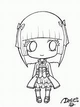 Gothic Chibi Coloring Outlines Outline Anime Drawing Pages Lolita Deviantart Getdrawings Body Coloringhome sketch template